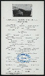 SUNDAY SUPPER [held by] CATSKILL MOUNTAIN HOUSE [at] [NEW YORK] (HOTEL;)
