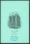 DINNER A LA CARTE [held by] PLANTERS HOTEL [at] "ST. LOUIS, [MO];" (HOTEL;)