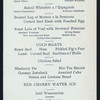 LUNCHEON [held by] HOTEL COLORADO [at] "GLENWOOD SPRINGS, CO" (HOTEL;)