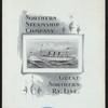 BREAKFAST [held by] NORTHERN STEAMSHIP COMPANY/GREAT NORTHERN RY LINE. [at] ON BOARD SS NORTH LAND (SS;)