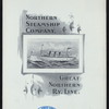 A LA CARTE [held by] NORTHERN STEAMSHIP COMPANY/GREAT NORTHERN RY LINE. [at] ON BOARD SS NORTH LAND (SS;)