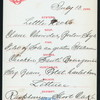 CLUB DINNER [held by] ? [at] ? (OTHER: CLUB;)