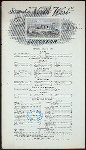 LUNCHEON [held by] [NORTHERN STEAMSHIP COMPANY/GREAT NORTHERN RY LINE.] [at] ON BOARD SS NORTH WEST (SS;)
