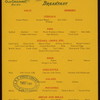 BREAKFAST [held by] HOTEL VELVET [at] "OLD ORCHARD BEACH, ME" (HOTEL;)