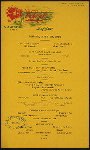 DINNER [held by] HOTEL VELVET [at] "OLD ORCHARD BEACH, ME" (HOTEL;)