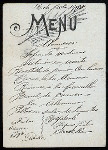 DINNER] [held by] GRAN HOTEL EUROPA [at] CURAZAO (FOR; HOTEL;)