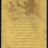 DINNER] [held by] ELYSEE PALACE HOTEL [at] "[PARIS, FRANCE]" (HOTEL;)