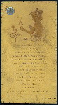 DINNER] [held by] ELYSEE PALACE HOTEL [at] "[PARIS, FRANCE]" (HOTEL;)