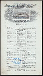 LUNCHEON [held by] [NORTHERN STEAMSHIP COMPANY/GREAT NORTHERN RY LINE.] [at] ON BOARD SS NORTH WEST (SS;)