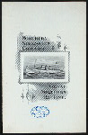 A LA CARTE [held by] NORTHERN STEAMSHIP COMPANY/GREAT NORTHERN RY LINE. [at] ON BOARD SS NORTH WEST (SS;)