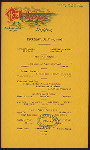 DINNER [held by] VELVET HOTEL [at] "OLD ORCHARD BEACH, ME" (HOTEL;)