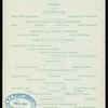 DINNER [held by] LONG BEACH HOTEL [at] "LONG BEACH, L.I, NY" (HOTEL;)