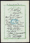 BREAKFAST [held by] NIPPON PUSEN KAISHA [at] "SS: ""KAMAKURA MARU""" (SS;)