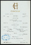 LUNCHEON [held by] CONGRESS HALL [at] "SARATOGA SPRINGS, NY" (HOTEL;)