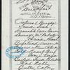 BREAKFAST [held by] NIPPON YUSEN KAISHA [at] EN ROUTE ABOARD SS. KASUFA (SS.)