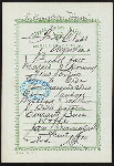 BREAKFAST [held by] NIPPON YUSEN KAISHA [at] EN ROUTE ABOARD SS. KAMAKURA MARU (SS.)