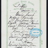 TIFFIN [held by] NIPPON YUSEN KAISHA [at] EN ROUTE ABOARD SS. KAMAKURA MARU (SS.)