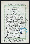 TIFFIN [held by] NIPPON YUSEN KAISHA [at] EN ROUTE ABOARD SS. KAMAKURA MARU (SS.)