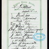 BREAKFAST [held by] NIPPON YUSEN KAISHA [at] ABOARD SS KAMAKURA MARU (SS;)
