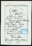 TIFFIN [held by] NIPPON YUSEN KAISHA [at] ABOARD SS KAMAKURA MARU (SS;)