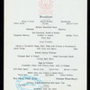 BREAKFAST [held by] HOTEL VICTORY [at] "PUT-IN-BAY ISLAND, OH" (HOTEL;)