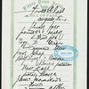 BREAKFAST [held by] NIPPON YUSEN KAISHA [at] ABOARD SS KAMAKURA MARU (SS;)