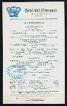 LUNCHEON [held by] HOTEL DEL CORONADO [at] "CORONADO BEACH, CA" (HOTEL)