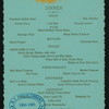 DINNER [held by] HOTEL NORTH [at] "AUGUSTA, ME" (HOTEL;)