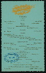 DINNER [held by] HOTEL NORTH [at] "AUGUSTA, ME" (HOTEL;)