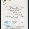 DINNER [held by] HOTEL VICTORY [at] "PUT-IN-BAY-ISLAND, OH;" (HOTEL;)
