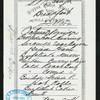 BREAKFAST [held by] NIPPON YUSEN KAISHA [at] ABOARD SS KASUGA (SS;)