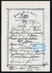 TIFFIN [held by] NIPPON YUSEN KAISHA [at] ABOARD SS ? (SS;)