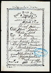 BREAKFAST [held by] NIPPON YUSEN KAISHA [at] ABOARD SS KAMAKURA MARU (SS;)