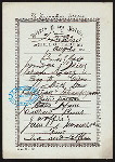 BREAKFAST [held by] NIPPON YUSEN KAISHA [at] EN ROUTE ABOARD SS. KAMAKURA MARU (SS.)