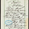 TIFFIN [held by] NIPPON YUSEN KAISHA [at] EN ROUTE ABOARD SS. KASUGA (SS.)