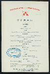 DINNER [held by] CANADIAN PACIFIC RAILWAY CO. - S.S.ALBERTA [at] EN ROUTE (SS)