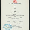 DINNER [held by] CANDIAN PACIFIC RAILWAY CO. - S.S.MANITOBA [at] EN ROUTE (SS)