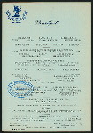 BREAKFAST [held by] BROWN PALACE HOTEL [at] "DENVER,COLO." (HOTEL)