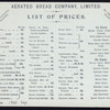 DAILY MENU [held by] AERATED BREAD COMPANY [at] "LONDON,ENGLAND" (REST;)