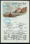 LUNCH [held by] NORDEUTSCHER LLOYD [at] EN ROUTE ABOARD SS. BARBAROSSA (SS;)