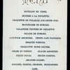 DINNER [held by] ST. GEORGE HOTEL [at] "NYACK, NY" (HOTEL;)