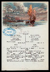 LUNCH [held by] NORDDEUTSCHER LLOYD BREMEN - S.S.BARBAROSSA [at] EN ROUTE (SS)