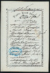 BREAKFAST [held by] NIPPON YUSEN KAISHA [at] EN ROUTE ABOARD SS. KASUGA (SS;)