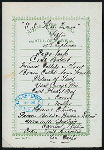 TIFFIN [held by] NIPPON YUSEN KAISHA [at] EN ROUTE ABOARD SS KOBE MARU (SS;)