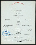 TIFFIN [held by] TOYO KISEN KAISHA [at] EN ROUTE ABOARD SS HONG KONG MARU (SS;)