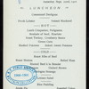 LUNCHEON [held by] U.S.M.S. [at] EN ROUTE ABOARD USMS ST. LOUIS (SS;)