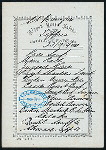 TIFFIN [held by] NIPPON PUSEN KAISHA [at] S.S. KASUGA (SS;)