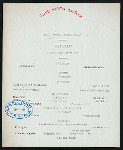 TIFFIN [held by] TOYO KISEN KAISHA [at] EN ROUTE ABOARD HONG KONG MARU (SS;)