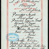 BREAKFAST [held by] NIPPON PUSEN KAISHA [at] "S.S. ""KOBE WARU""" (SS;)