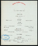 TIFFIN [held by] TOYO KISEN KAISHA [at] EN ROUTE ABOARD HONG KONG MARU (SS;)